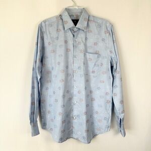 RR Special Edition Egyptian Giza Cotton Dress Shirt European 40 cm‎ Mens M Blue